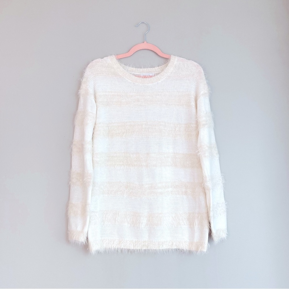 Jospeh A. Eyelash Striped Sweater